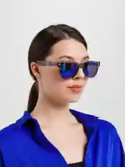 Синий солнцезащитные очки