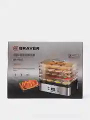 Электрическая сушилка для овощей и фруктов  Brayer BR1900, 5 поддонов