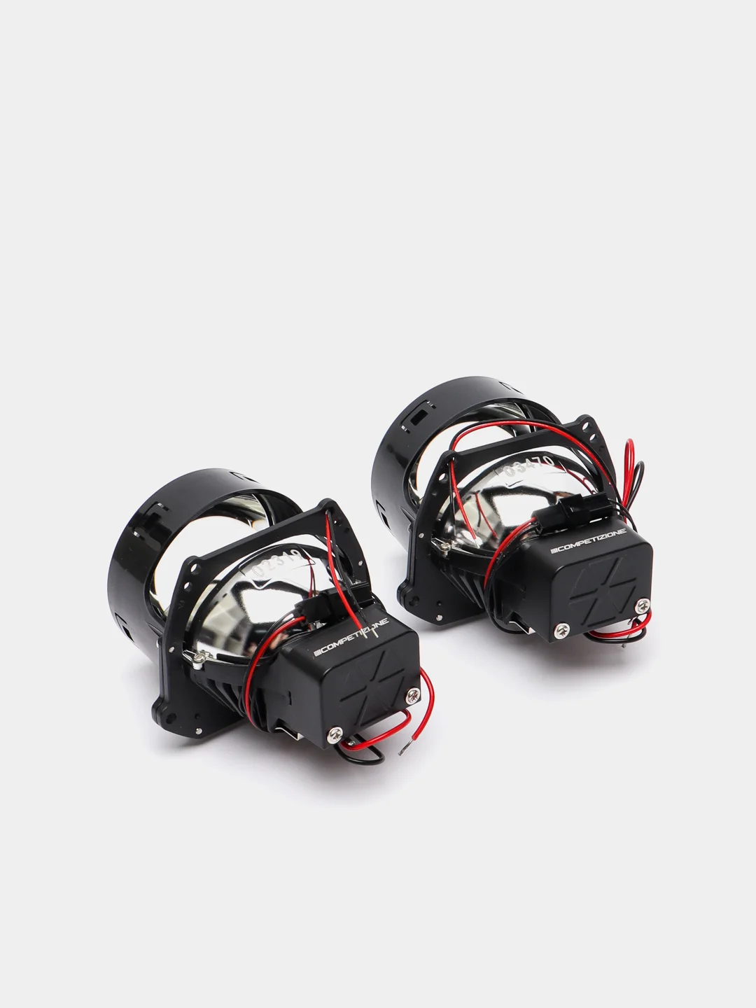 Светодиодные линзы для фар, Optima Premium Bi-LED LENS Competizione 3.0, автомобильные 2шт