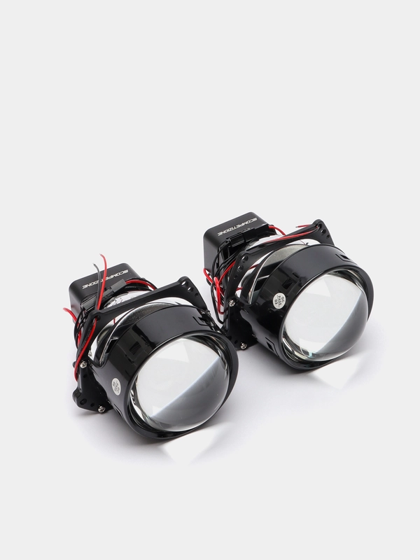 Светодиодные линзы для фар, Optima Premium Bi-LED LENS Competizione 3.0, автомобильные 2шт