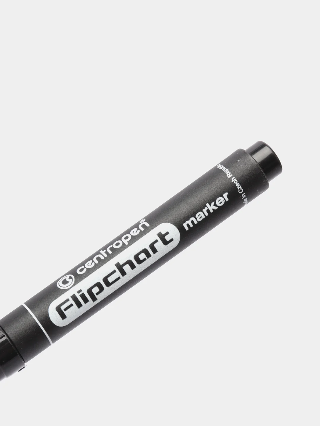 Маркер для флипчарта не пропитывающий, Centropen, черный