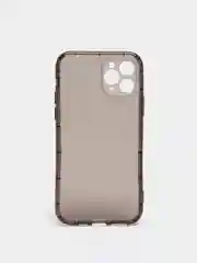 Черный чехол для iPhone 11 Pro прозрачный цветной силиконовый
