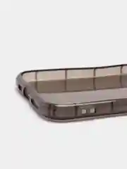 Черный чехол для iPhone 11 Pro прозрачный цветной силиконовый