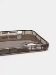 Черный чехол для iPhone 11 Pro прозрачный цветной силиконовый