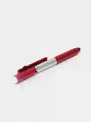 Красный ручка стилус подставка для телефона фонарик 4 в 1