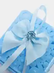 Светло-синий коробки подарочные