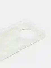 Тёмно-зелёный чехол Huawei Honor X8 2022 силиконовый с рисунком
