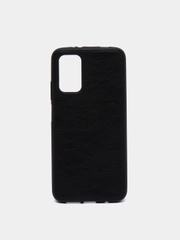 Чехол для Poco M3/Redmi 9T силиконовый, имитация кожи
