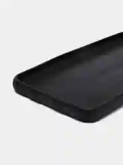 Коричневый чехол для Samsung A12/M12 под кожу силиконовый