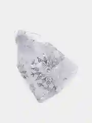 Белый мешочек новогодний подарочный, мешки мешок для упаковки новогодних подарков пакет коробка