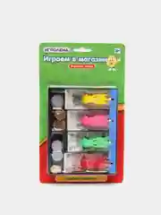 Зеленый игровой набор "Играем в магазин" русские деньги