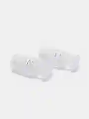 Белый фиксаторы для шнурка
