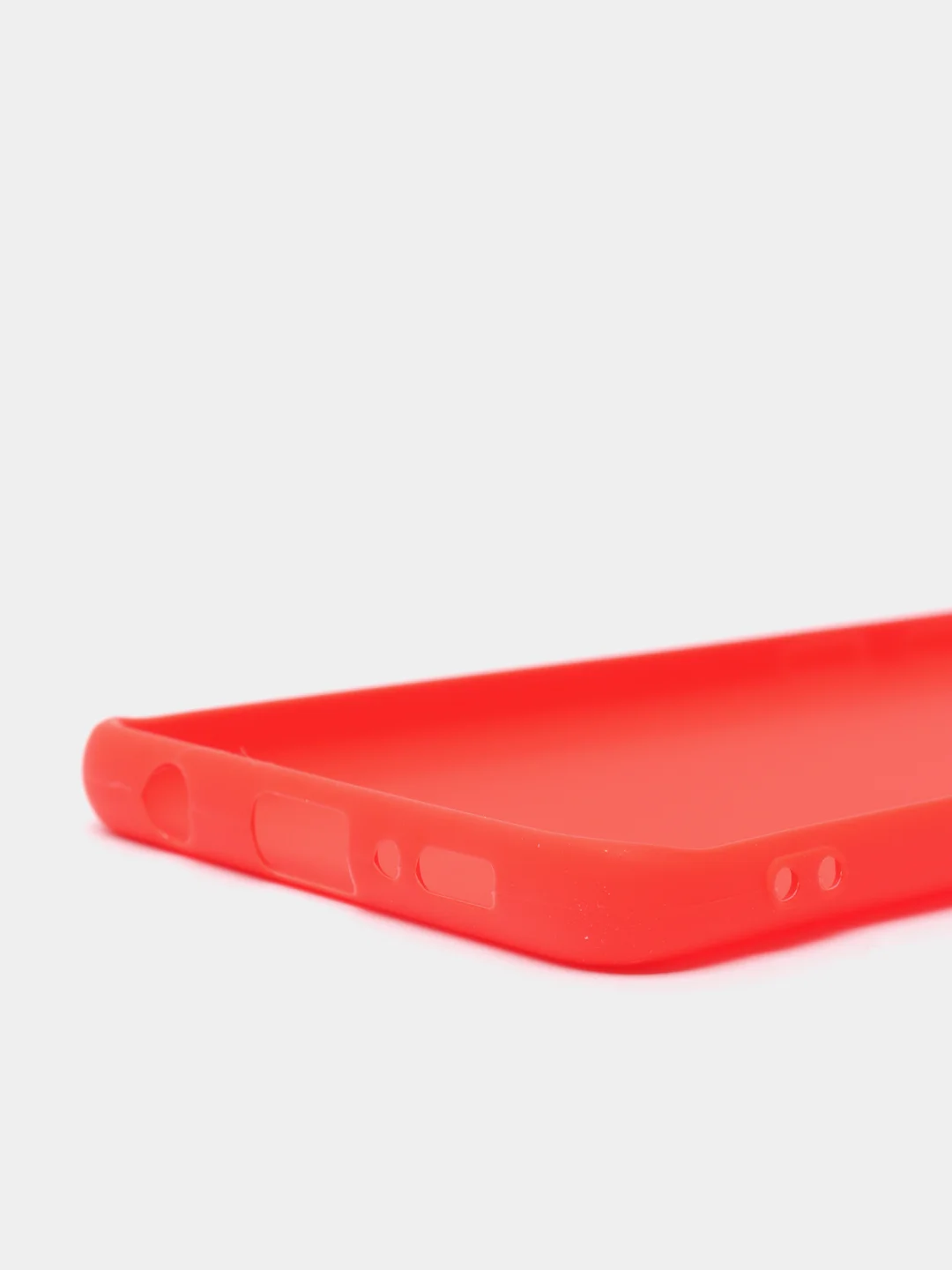 Красный чехол Samsung Galaxy S10, Самсунг Галакси С10 силиконовый цветной матовый