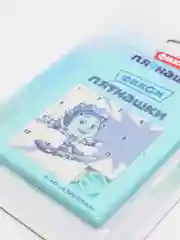 Голубой логическая игра Фиксики "Пятнашки", пластик, 7 х 9 см