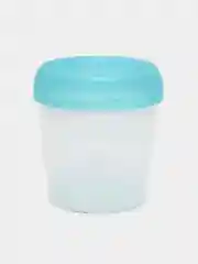 Бирюзовый контейнер для продуктов FunCook, с завинчивающейся крышкой