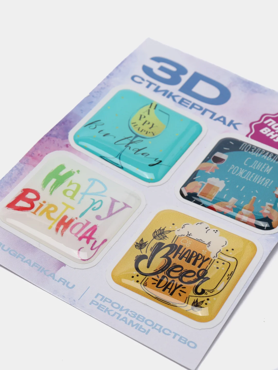 Тёмно-зелёный 3d наклейка (3Д объемная наклейка) стикер на телефон игры Майнкрафт, Крипер, свинка