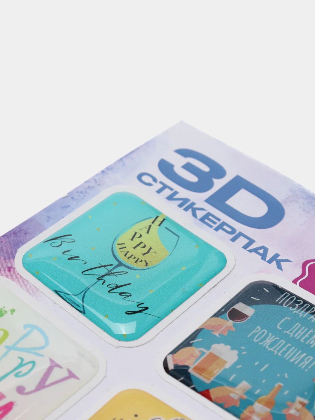 Тёмно-зелёный 3d наклейка (3Д объемная наклейка) стикер на телефон игры Майнкрафт, Крипер, свинка