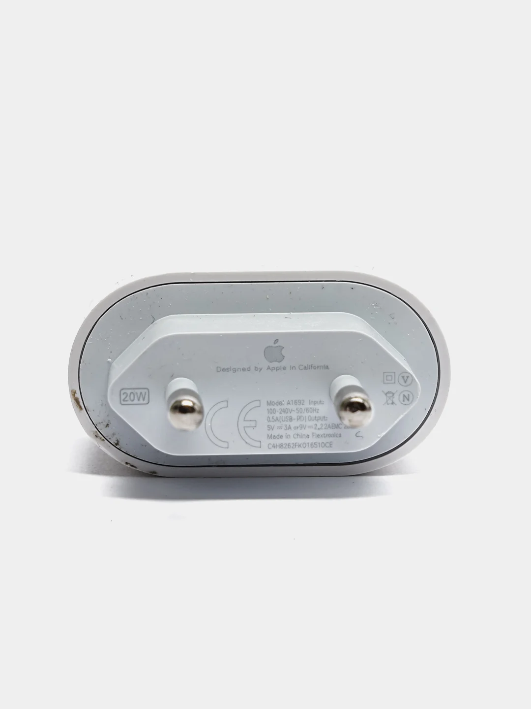 Блок питания для Apple с USB-C с быстрой зарядкой, 20W