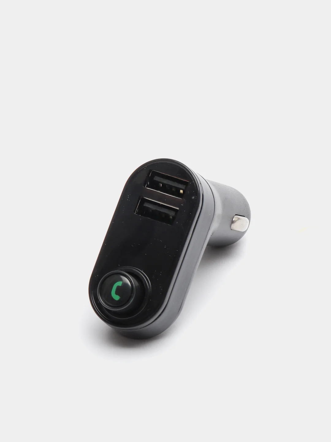 Черный автомобильный Bluetooth FM-трансмиттер с функцией зарядки