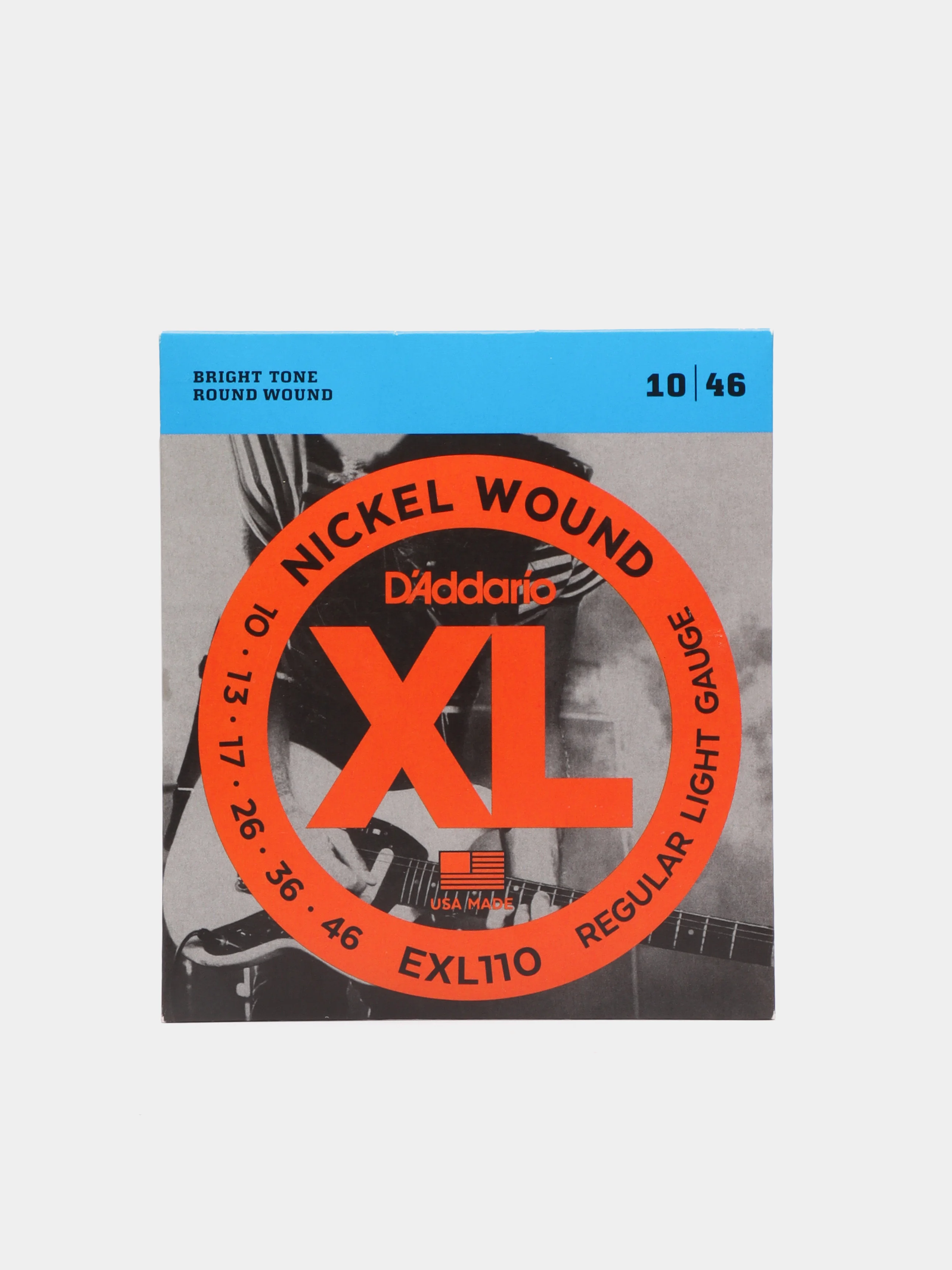 Струны для электрогитары DAddario EXL110 Nickel Wound Super Light Gauge 10/46