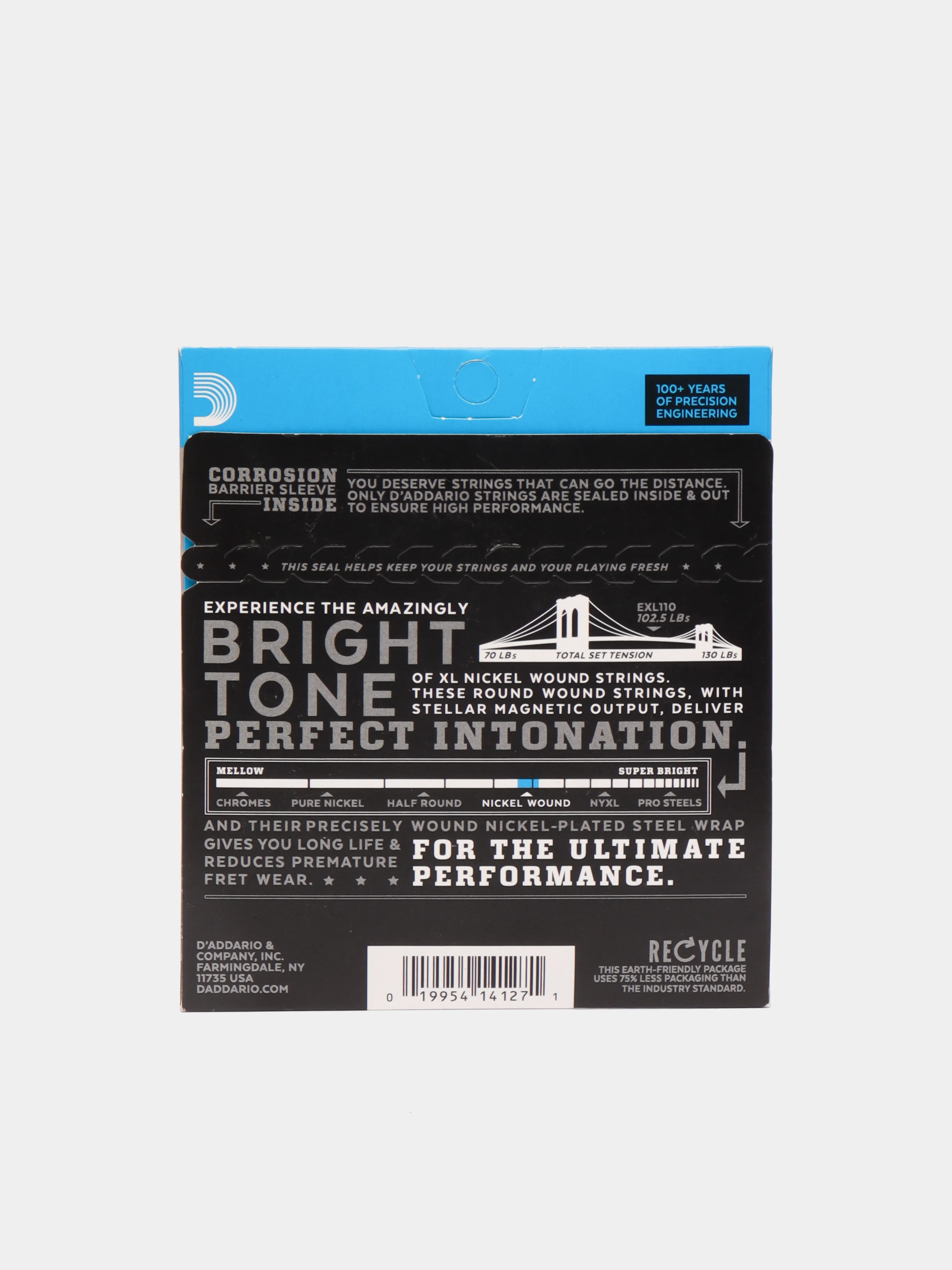 Струны для электрогитары DAddario EXL110 Nickel Wound Super Light Gauge 10/46