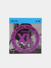 Струны для электрогитары DAddario EXL120 Nickel Wound Super Light Gauge 9/42