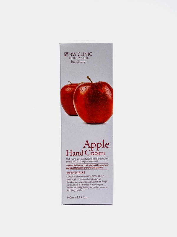 Крем для рук 3W Clinic Apple, 100 мл