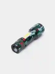 Зелёный хаки аккумуляторный карманный фонарик с usb в кейсе