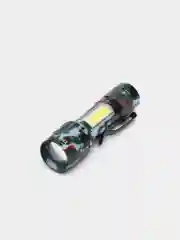 Зелёный хаки аккумуляторный карманный фонарик с usb в кейсе