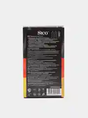 Презервативы SICO Safety, Sensitive, Ribbed, 18 штук