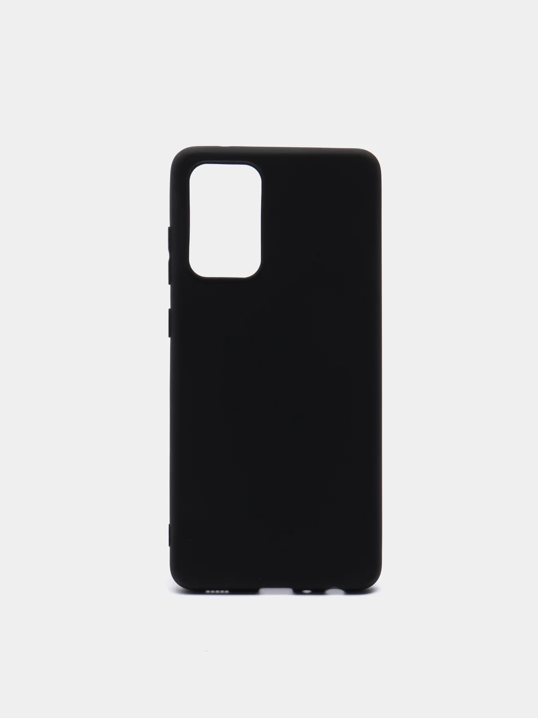 Черный чехол для Samsung Galaxy A52 А72 M21/M30S мягкий матовый TPU силикон