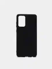 Черный чехол для Samsung Galaxy A52 А72 M21/M30S мягкий матовый TPU силикон