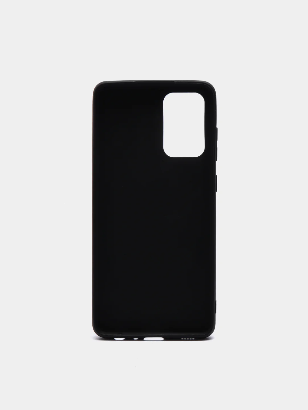 Черный чехол для Samsung Galaxy A52 А72 M21/M30S мягкий матовый TPU силикон