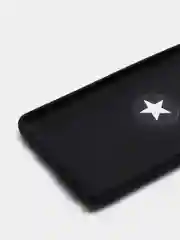 Черный чехол Samsung Galaxy Note 10 Lite, Самсунг Галакси Нот силиконовый с кольцом-держателем