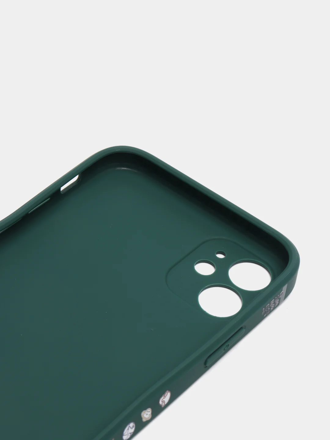Бежевый чехол силиконовый на iPhone 11 12 Айфон 11 12