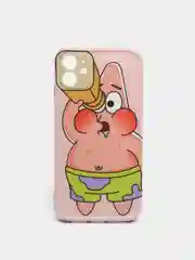 Розовый чехол силиконовый на iPhone 11 12 Айфон 11 12