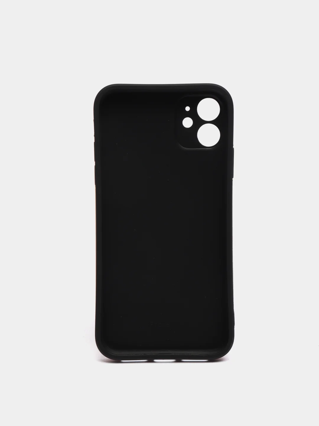 Розовый чехол силиконовый на iPhone 11 12 Айфон 11 12