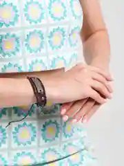Угольный браслет