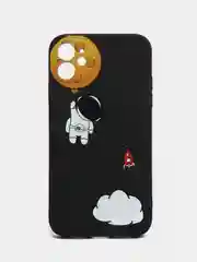 Багровый чехол силиконовый на iPhone 11 12 Айфон 11 12