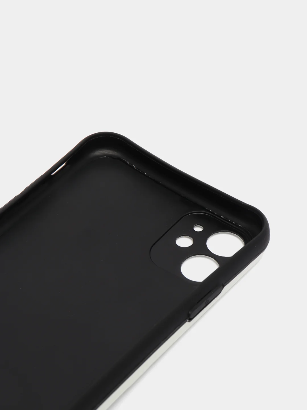 Молочный чехол силиконовый на iPhone 11 12 Айфон 11 12