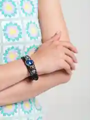 Серый браслет "Космос"