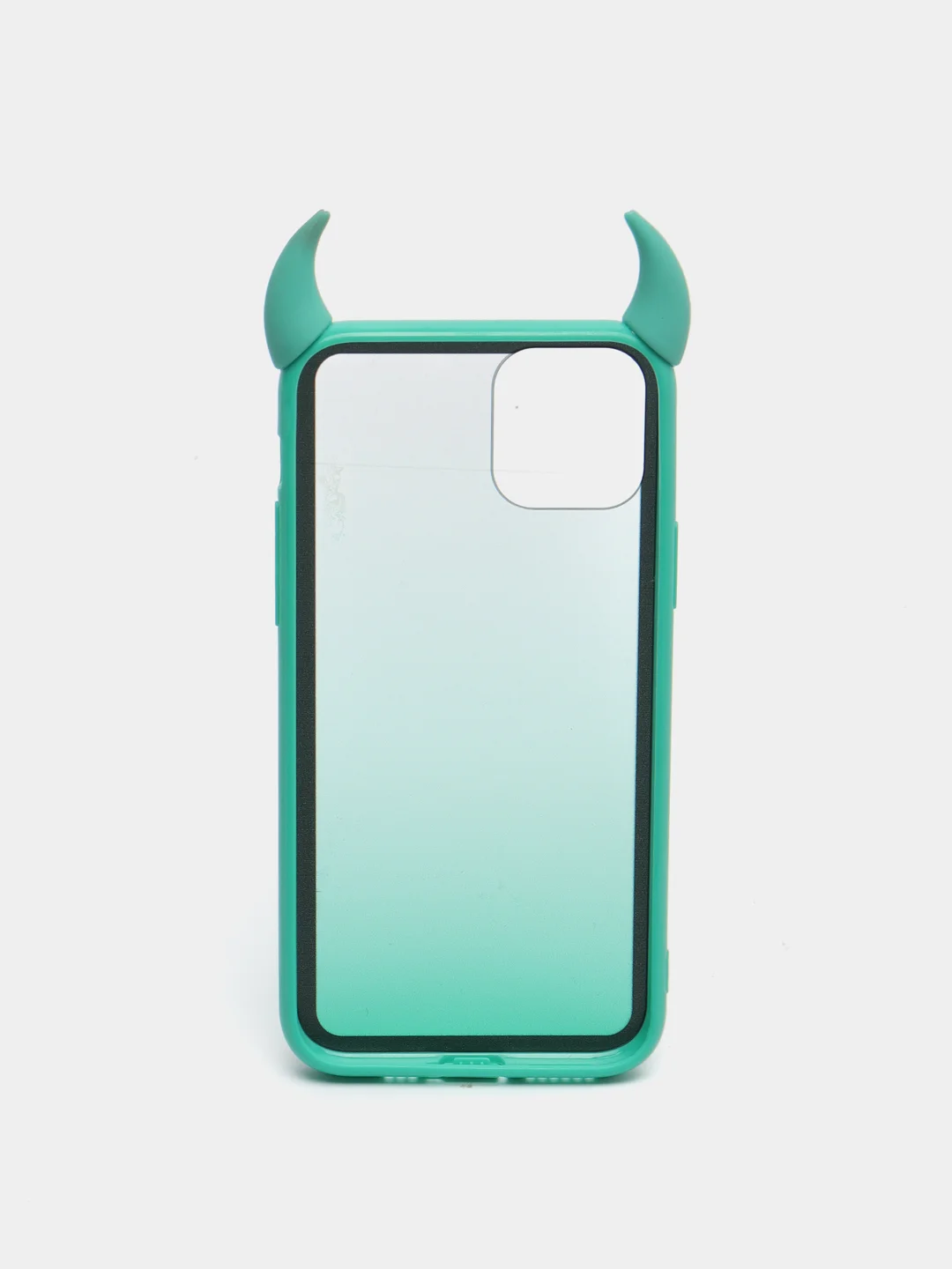 Бирюзовый чехол для iPhone 11 Pro, с рожками, 6 цветов
