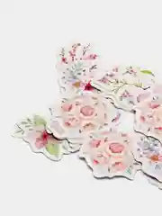 Конфетный наклейки-стикеры с цветами и растениями для скрапбукинга, 40 штук в упаковке
