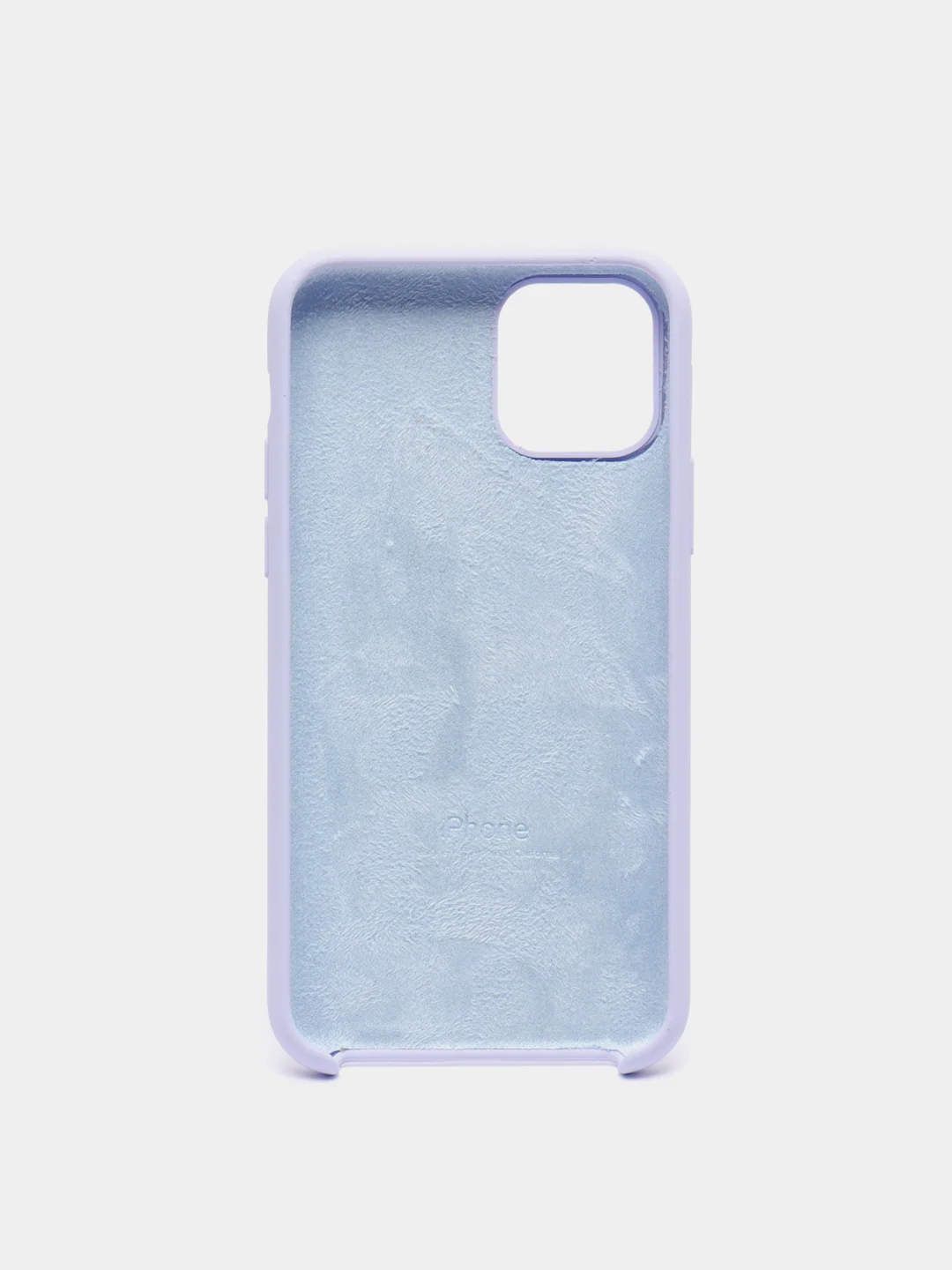 Лавандовый чехол Silicone Case для iPhone 11 Pro