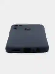 Темно-синий чехол силиконовый Huawei Honor 9A (Хуавей Хонор 9А), цветной, матовый