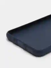 Темно-синий чехол силиконовый Huawei Honor 9A (Хуавей Хонор 9А), цветной, матовый