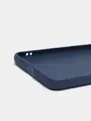 Темно-синий чехол для Samsung S21 Plus цветной матовый
