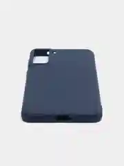 Темно-синий чехол для Samsung S21 Plus цветной матовый