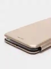Золотой чехол-книжка для Realme C3 / 5 / 6i
