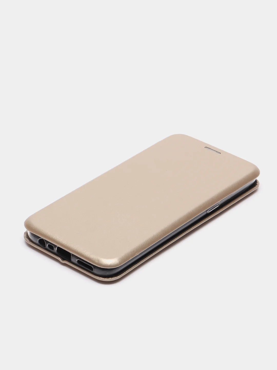 Золотой чехол-книжка для Realme C3 / 5 / 6i